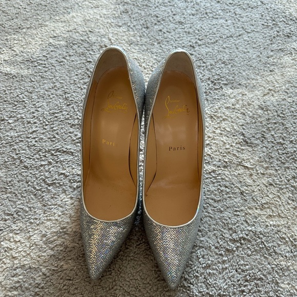 Christian Louboutin sequin pumps - Picture 5 of 10